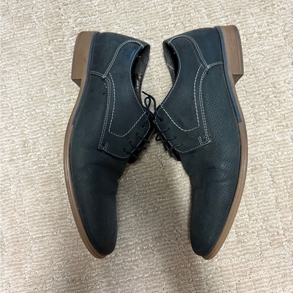 Jeffrey Tyler Classic Black Leather Men's Shoes size 8.5 - Picture 1 of 5